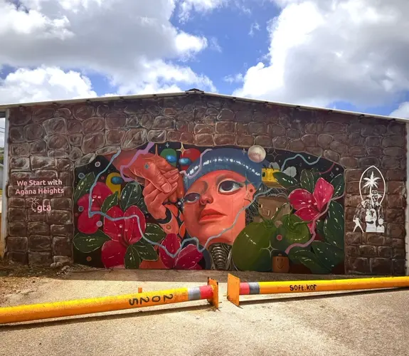 GTA unveils latest mural in Agana Heights by artists Jeff Ejan