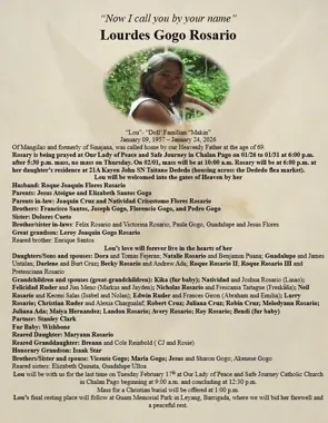Lourdes Gogo Rosario
