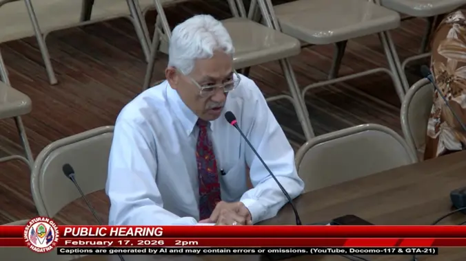 Legislature holds confirmation hearing for Dr. Ricardo Eusebio