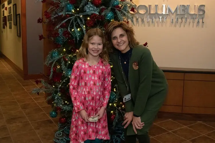 Columbus child donates birthday money to hospital