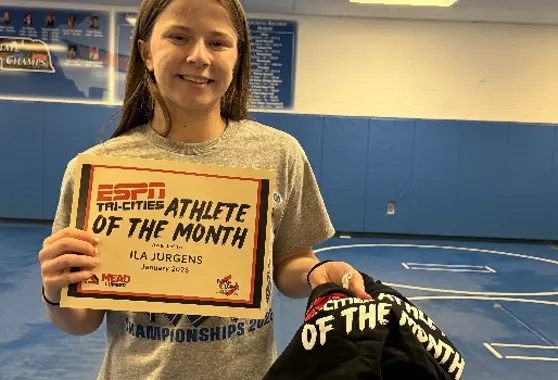 Gibbon’s Ila Jurgens named ESPN Tri-Cities Female Athlete of the Month, advances to State