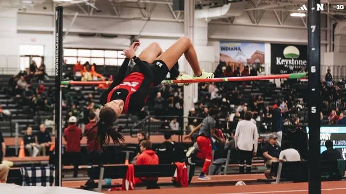 Sidney native Karsyn Leeling wins high jump, moves into Nebraska top six all-time